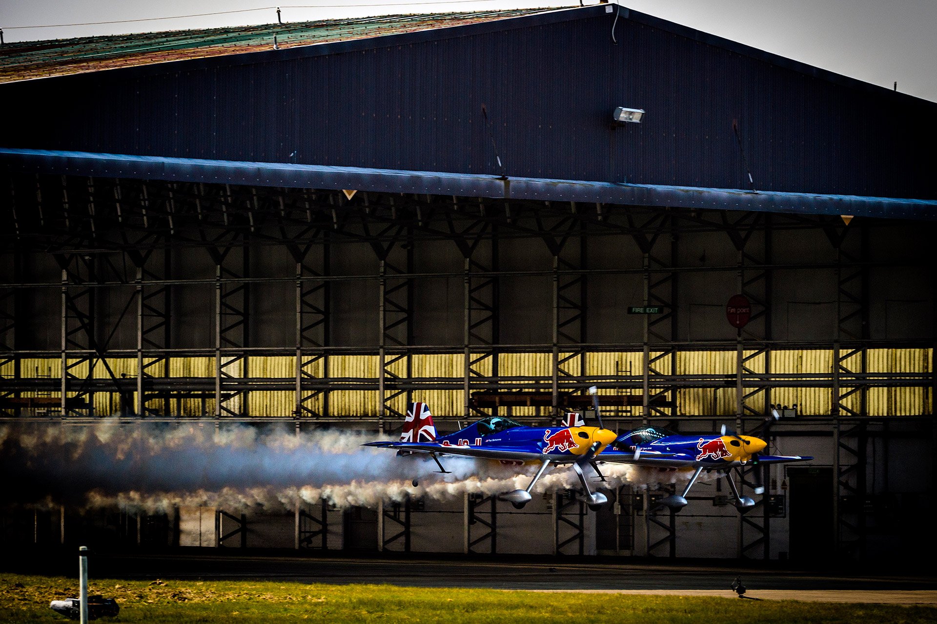 Formation Hangar Fly-Through