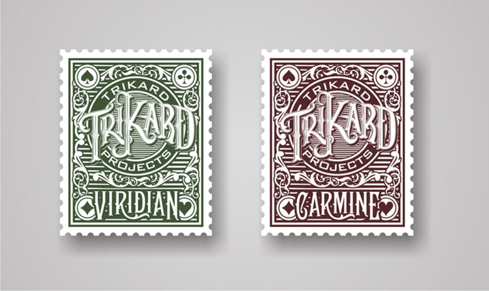 TriKard Viridian Playing Cards