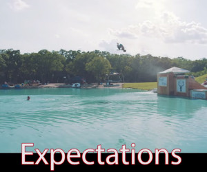 Expectation vs. Reality: Water Slide
