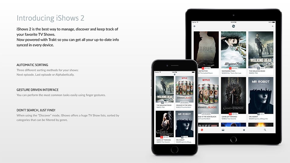 iShows 2 for iOS