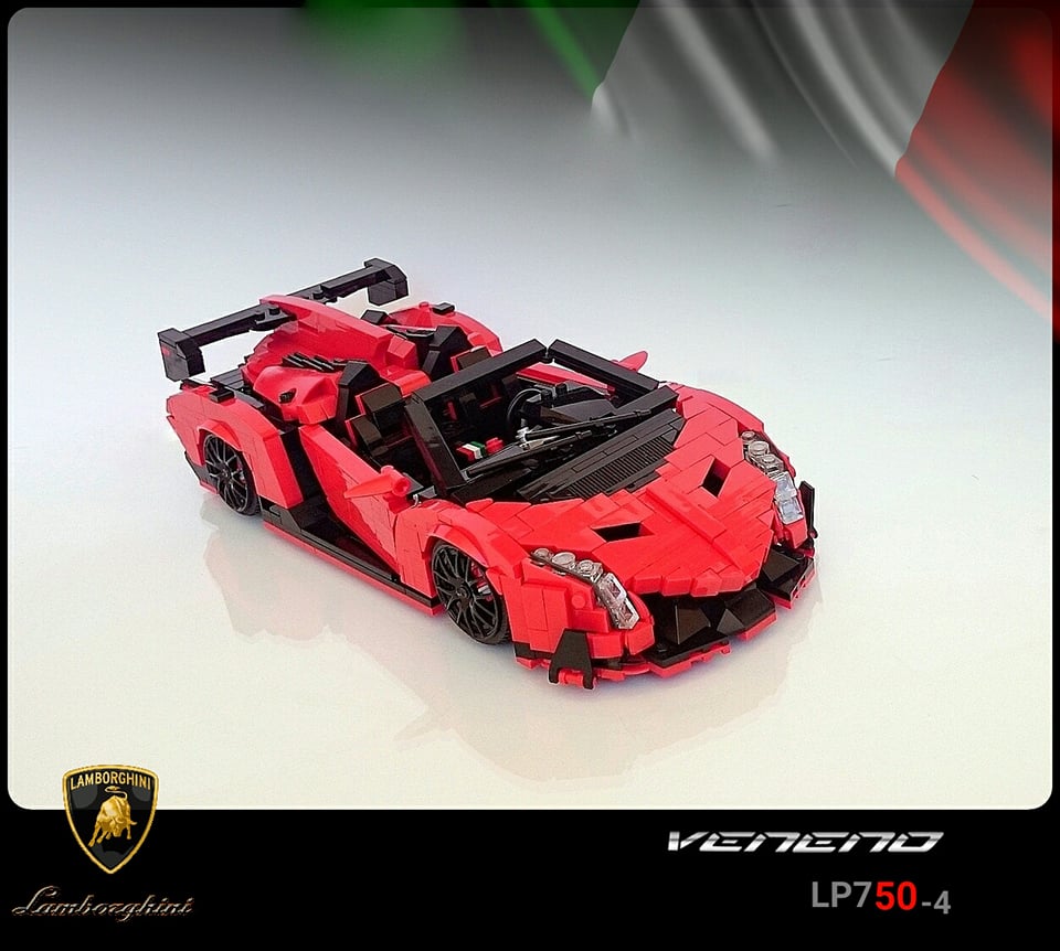 Lego technic best sale lamborghini veneno