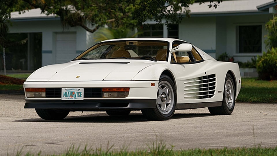 Miami Vice Ferrari Testarossa