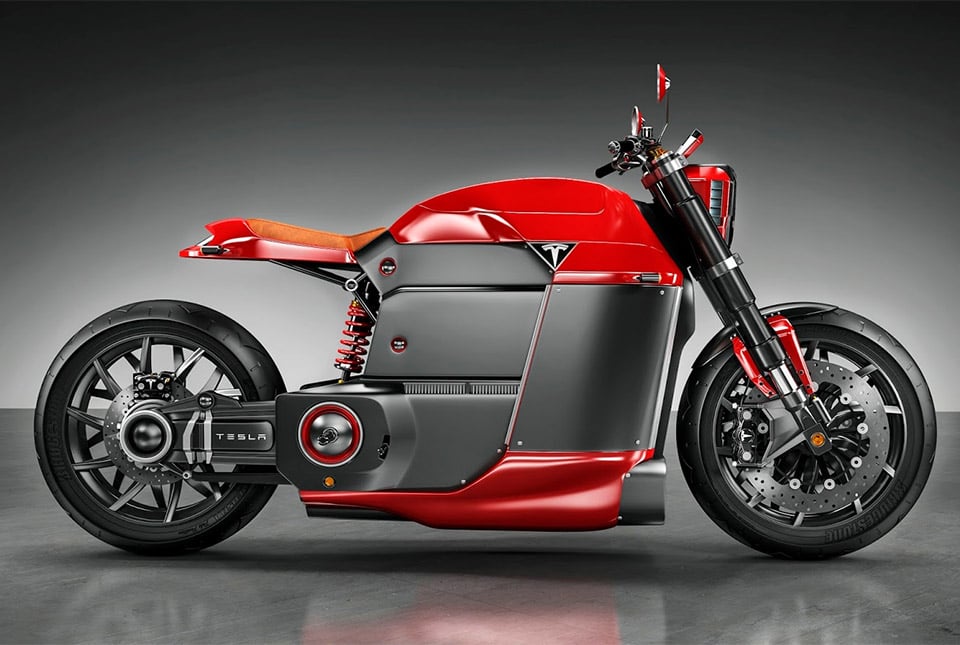 Tesla M Motorcycle Concept