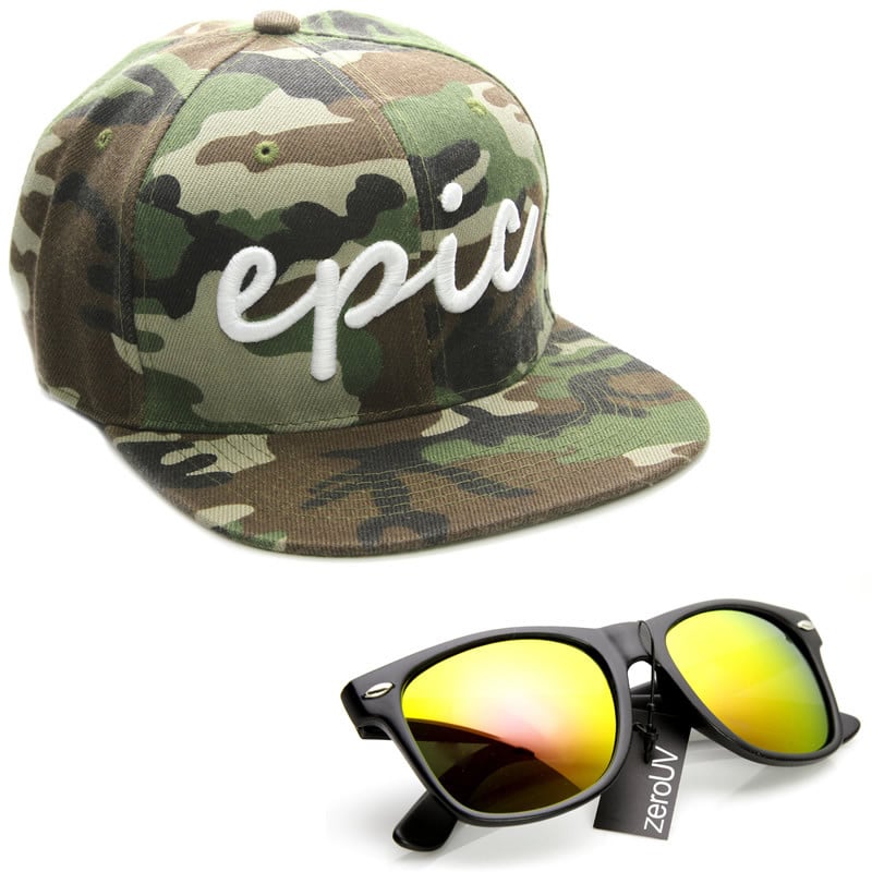 ZeroUV x Epic Snapback Caps
