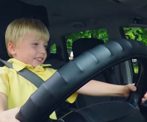 3-Year-Old Taxi Driver Prank