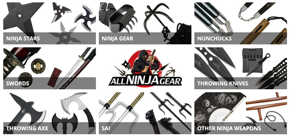 All Ninja Gear