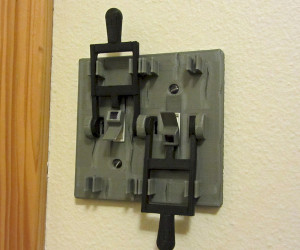 Frankenstein Light Switch Plate