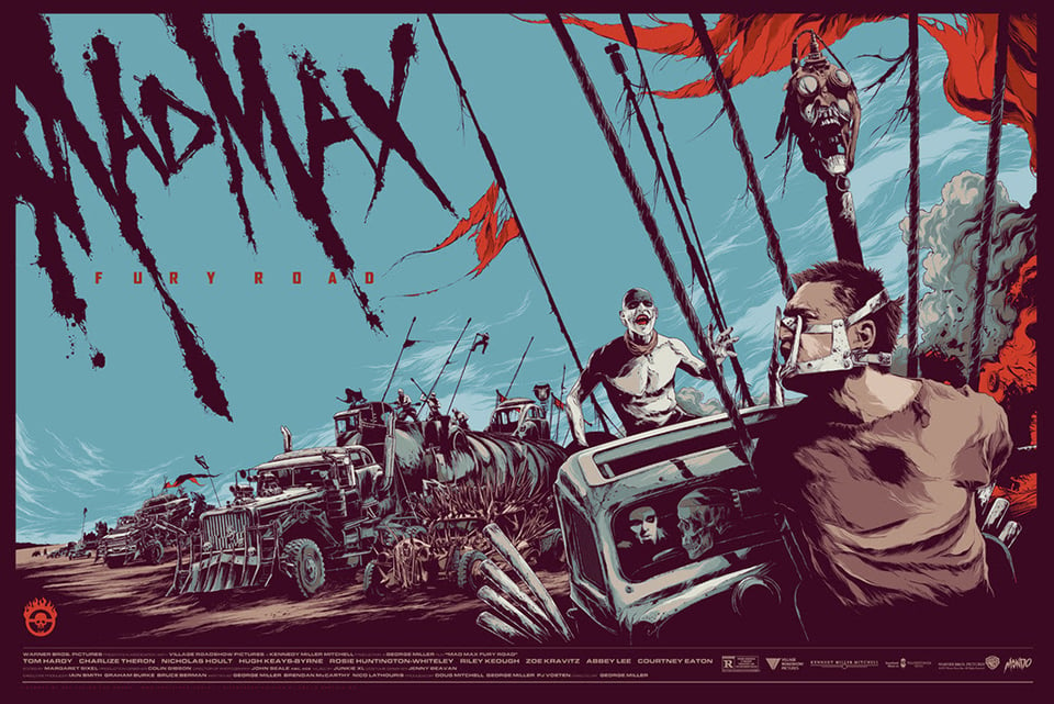 Mondo Mad Max: Fury Road Posters