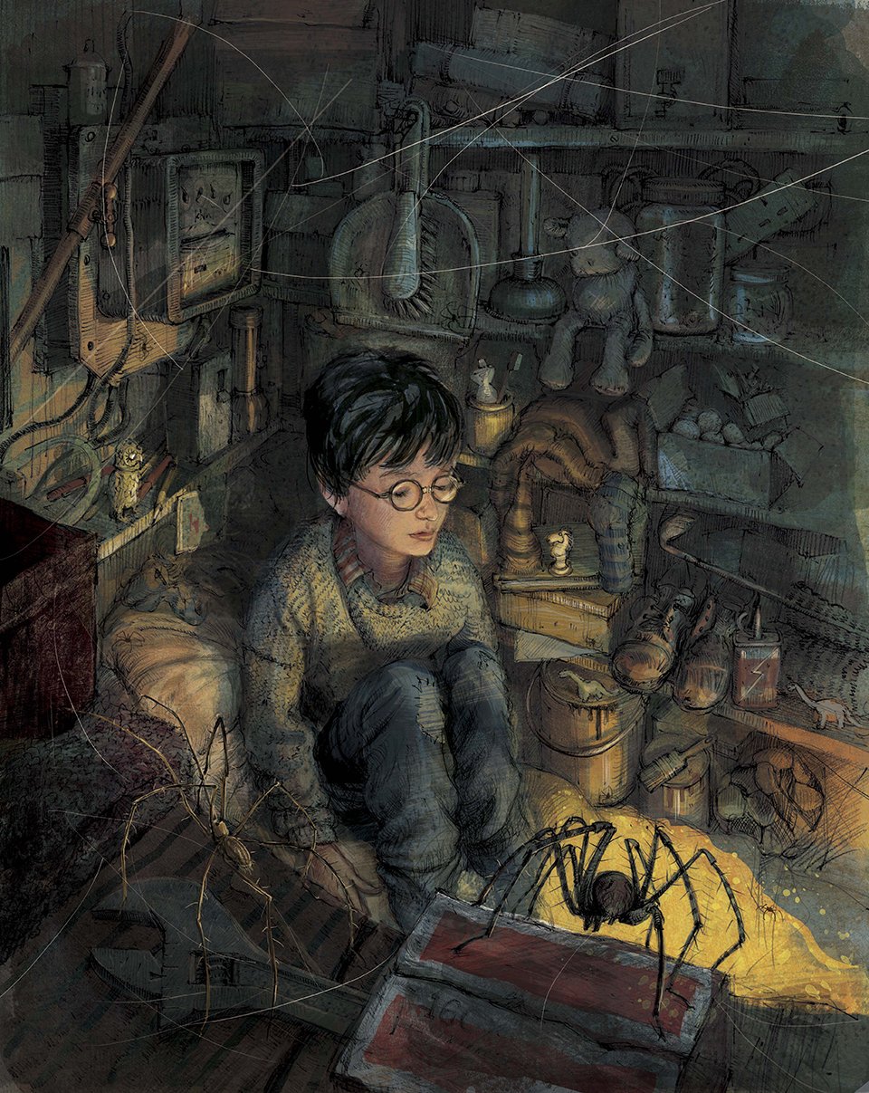 Harry Potter 1 Illustrated Edition