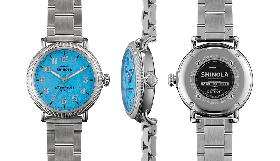 Shinola Stone Dial Collection