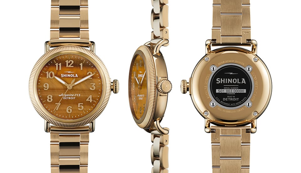 Shinola Stone Dial Collection