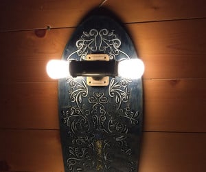 Skateboard Wall Lights