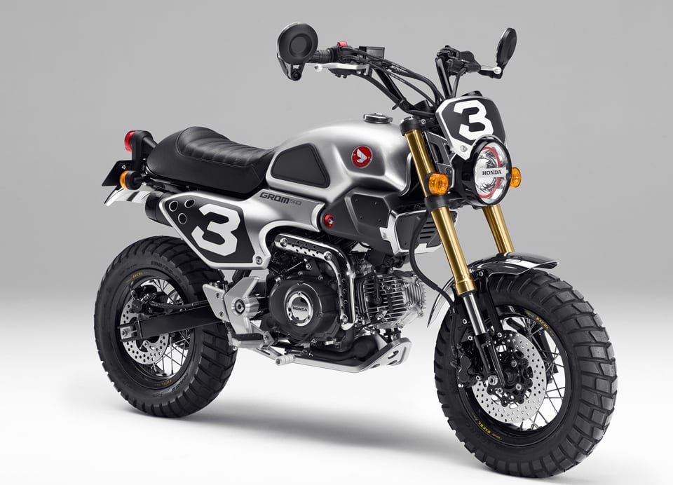 Honda Grom 50 Scrambler Concepts