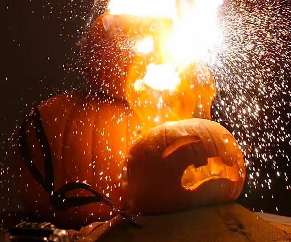 Exploding Thermite Pumpkins