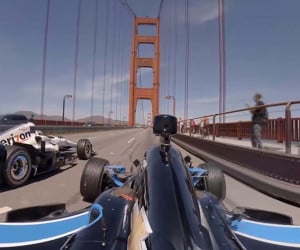 Indycars at Golden Gate 360º