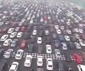 Insane Chinese Traffic Jam