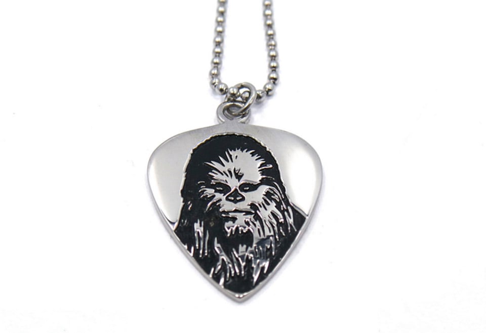 Chewbacca Guitar Pick Necklace