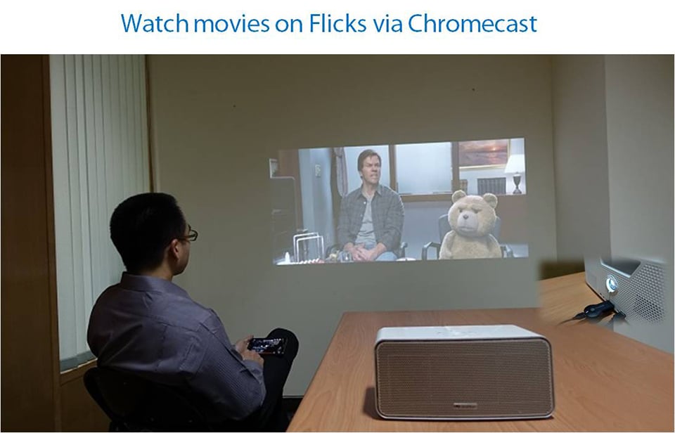 Dashbon Flicks Projector