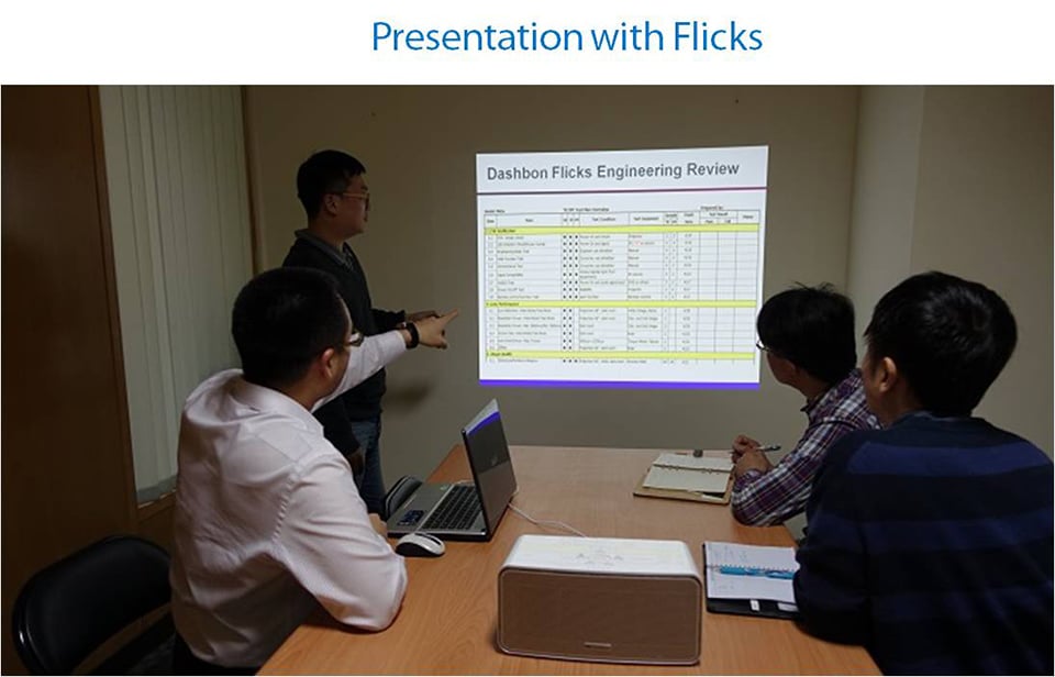 Dashbon Flicks Projector