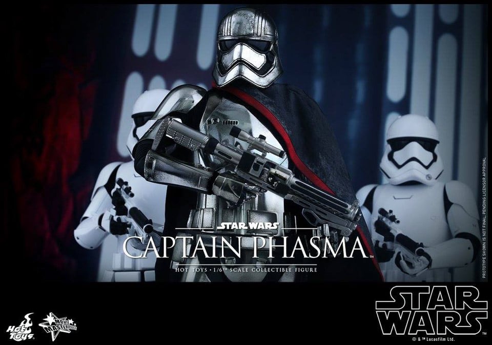 Hot Toys Movie Masterpiece Star Wars THE FORCE AWAKENS Captain Fazuma 1/6 Figure 