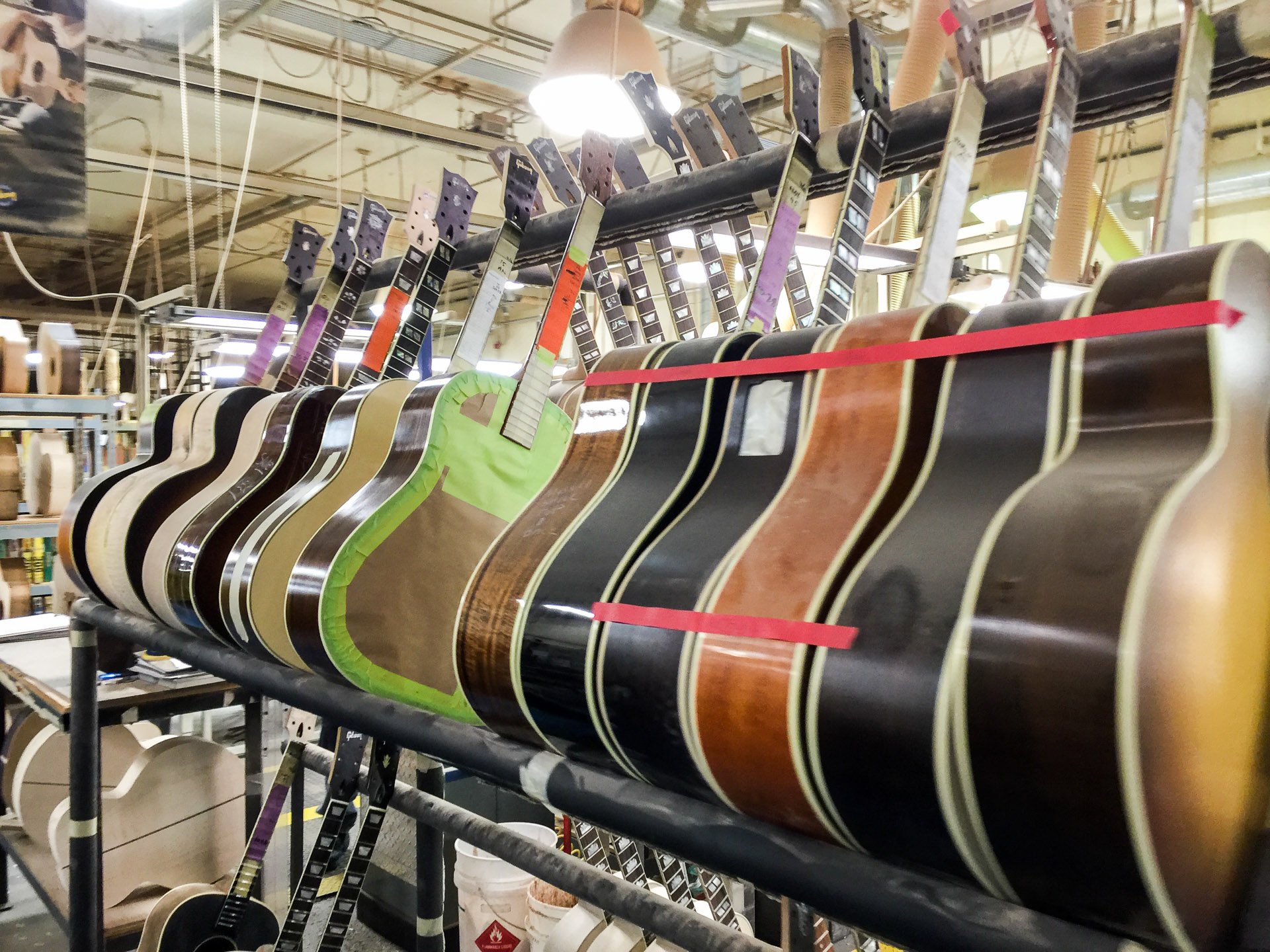 Inside the Gibson Acoustic Factory