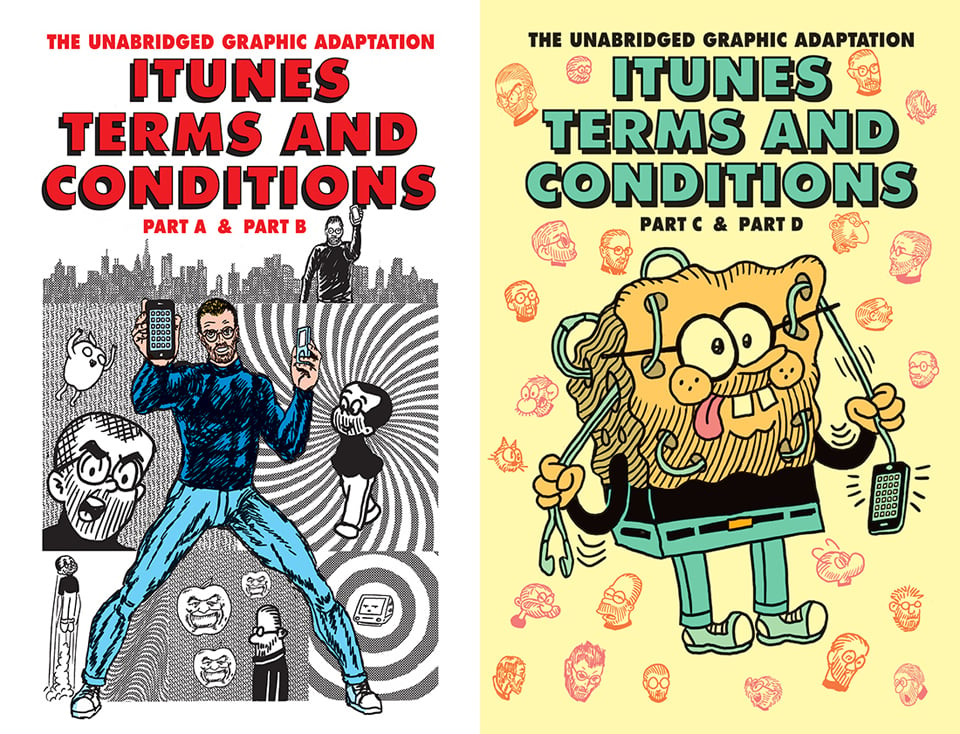 iTunes Terms & Conditions Comics