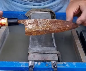 Restoring a Rusty Knife