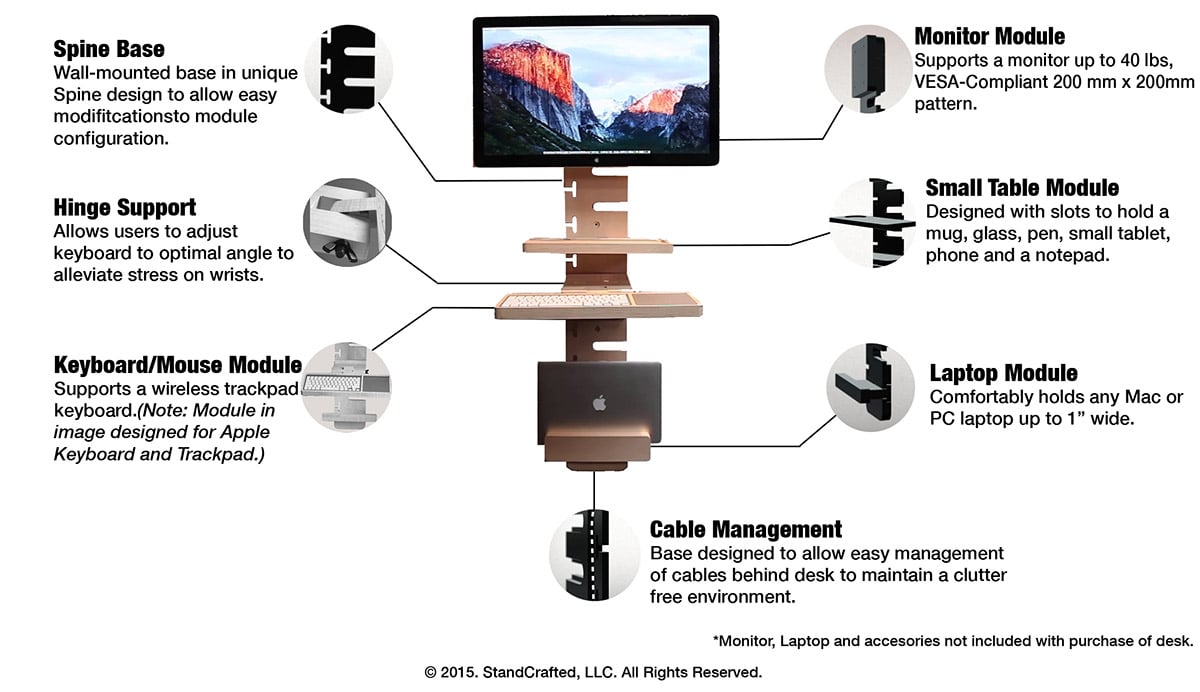 StandCrafted Standing Desk