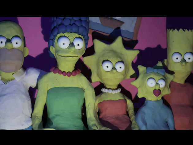 Simpsons Gory Couch Gag