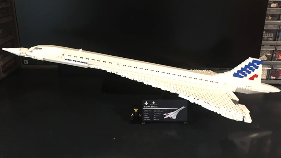 LEGO Concorde Concept