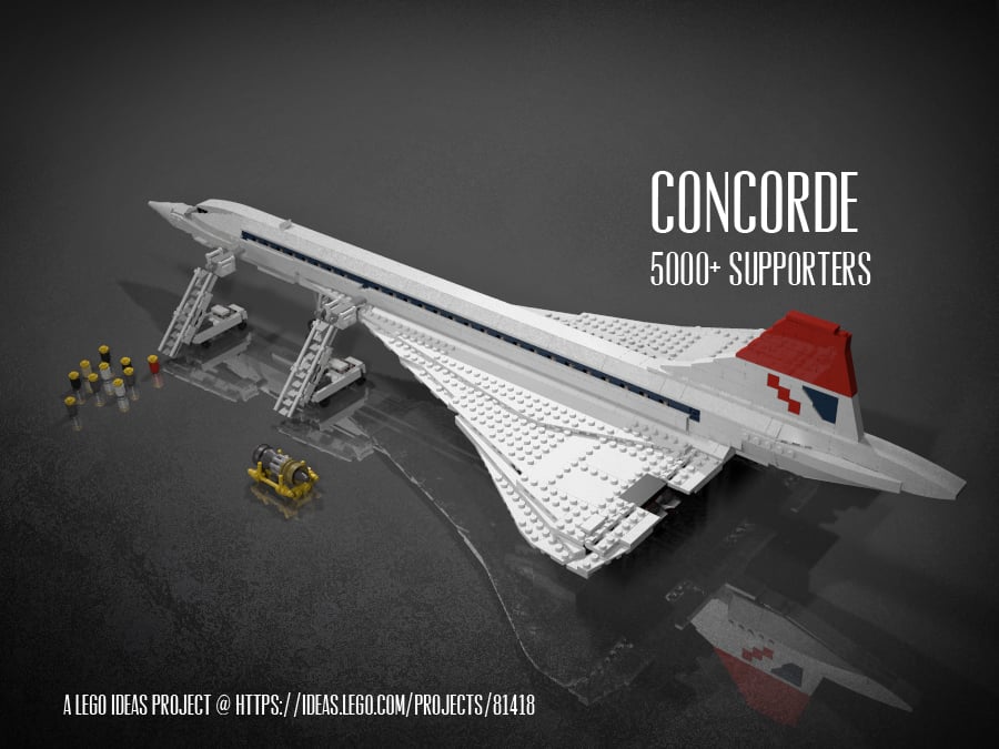 LEGO Concorde Concept