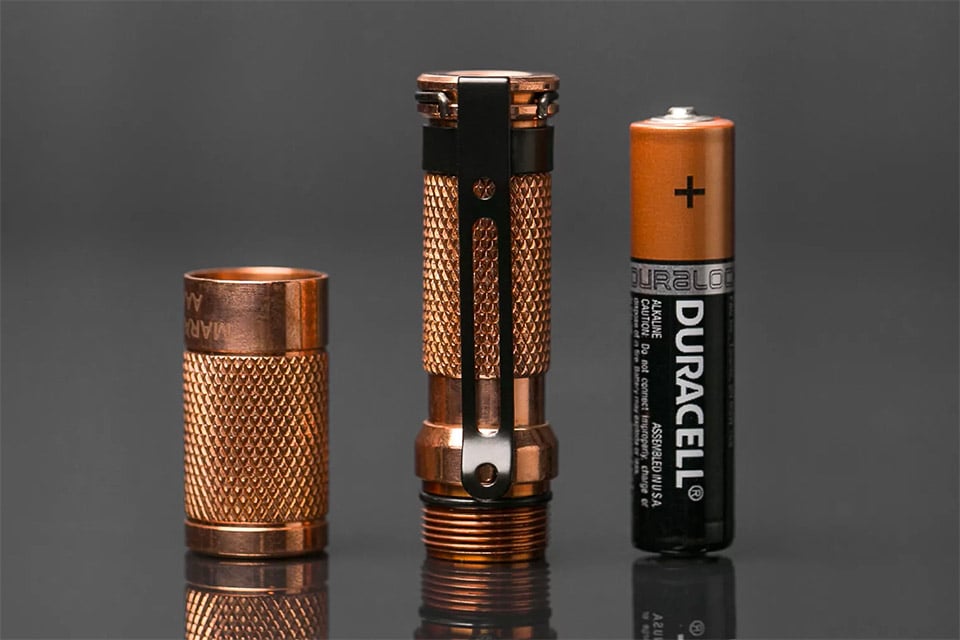 Maratac Copper Flashlight