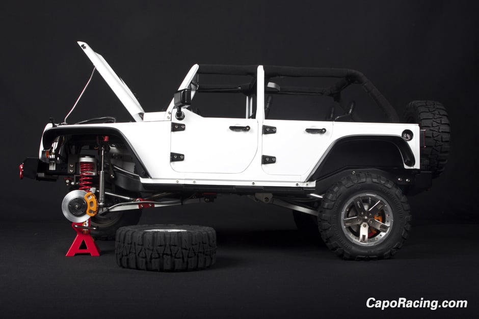 Capo 1/8th Scale Jeep Wrangler Kit