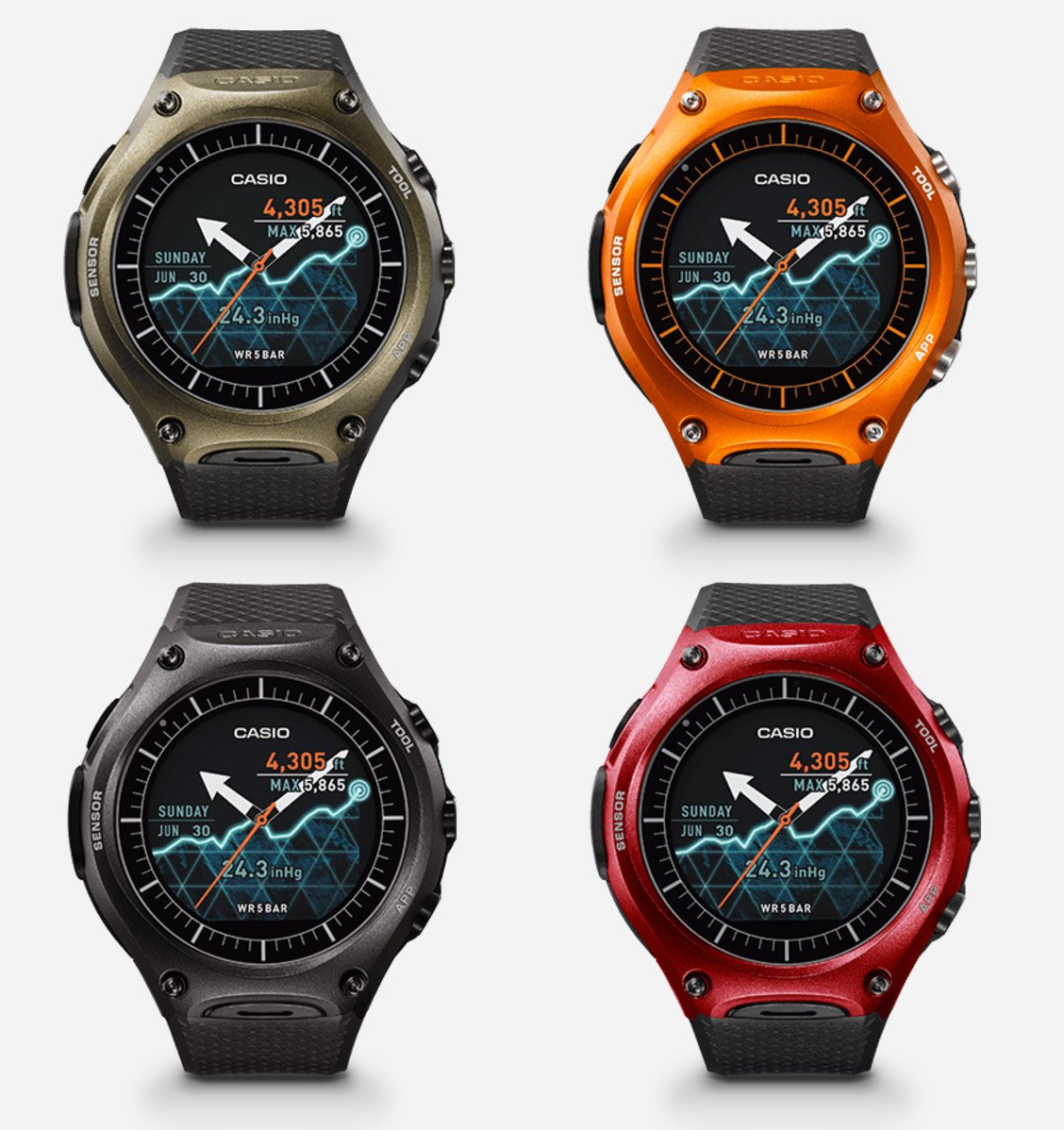 Casio WSD-F10 Smart Watch