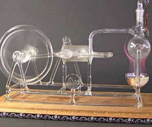 Glass Steam Engine