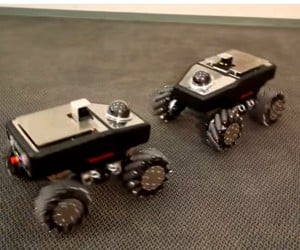 Mecanum-wheeled Robots