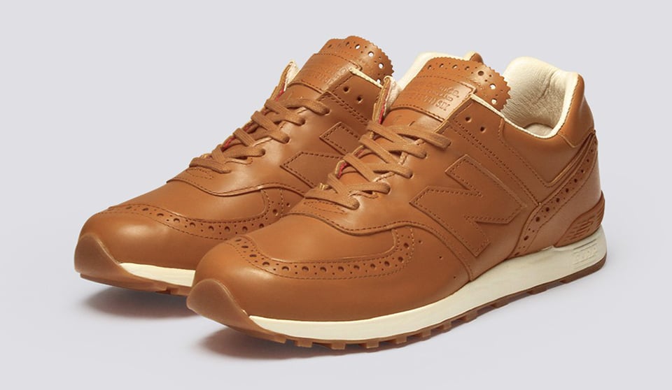 New Balance x Grenson M576GRB