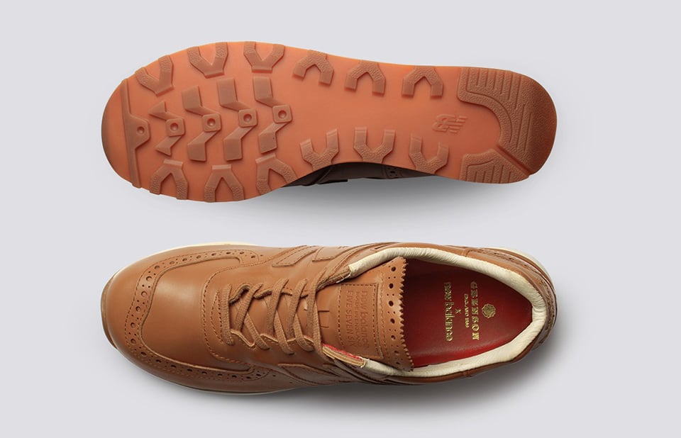 New Balance x Grenson M576GRB