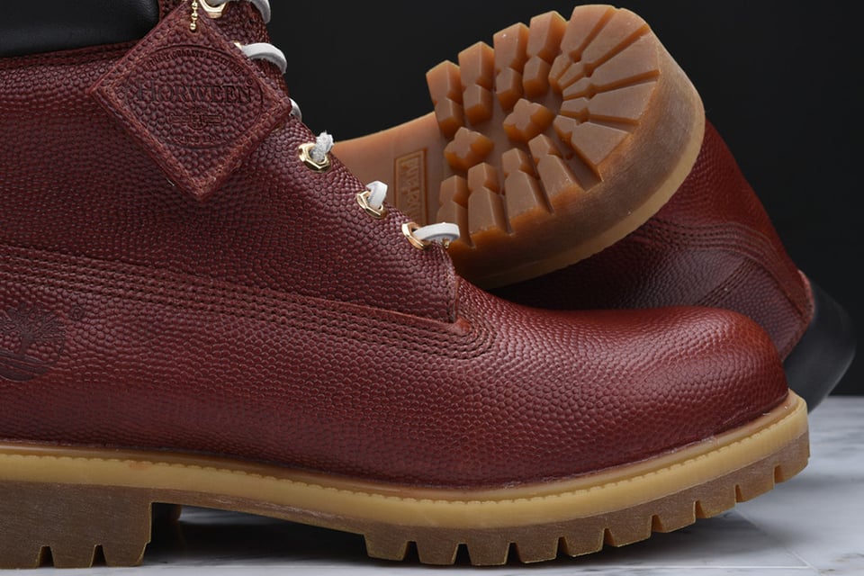 Timberland hotsell football leather