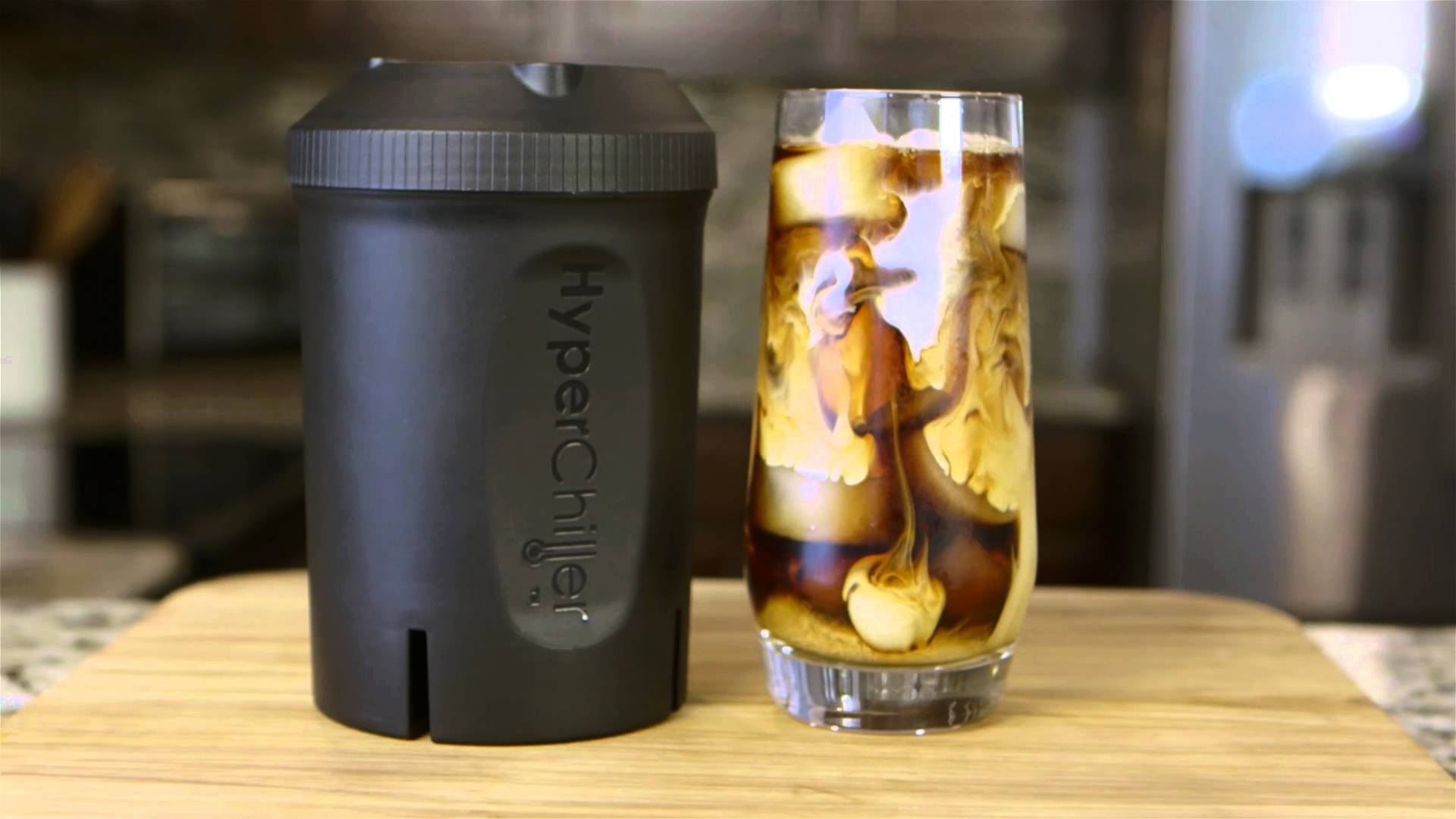 At home iced coffee using hyper chiller #icedcoffee #nespresso #hyperc