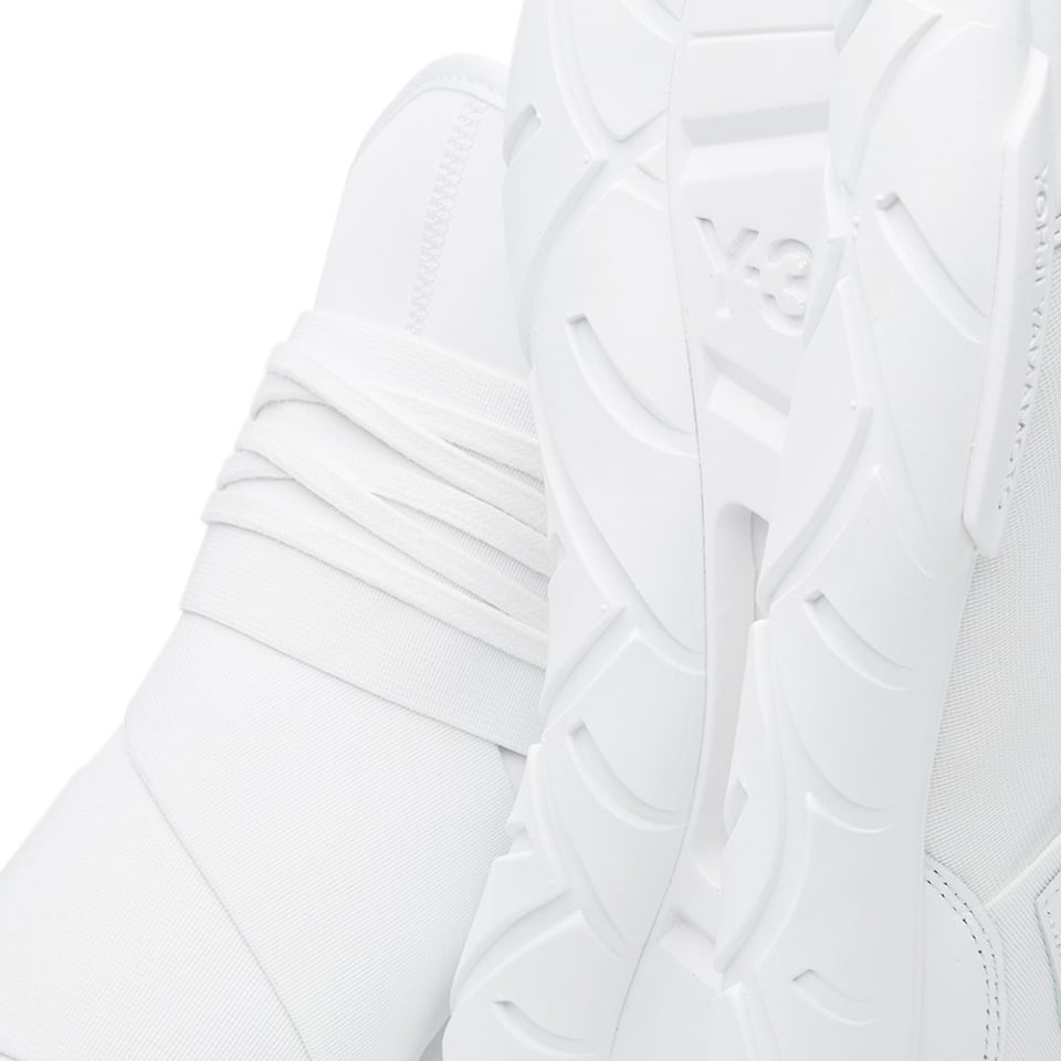 Y-3 Qasa High Triple White