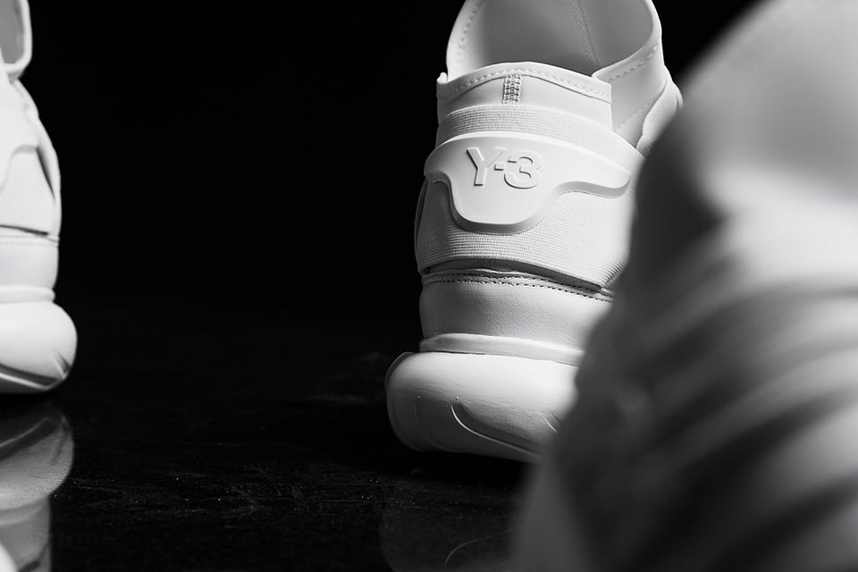 Y-3 Qasa High Triple White