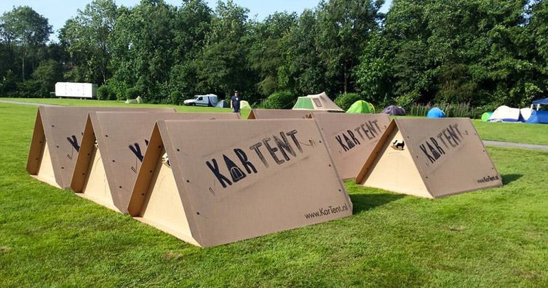 KarTent Cardboard Tents