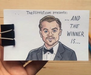 Leo Wins an Oscar