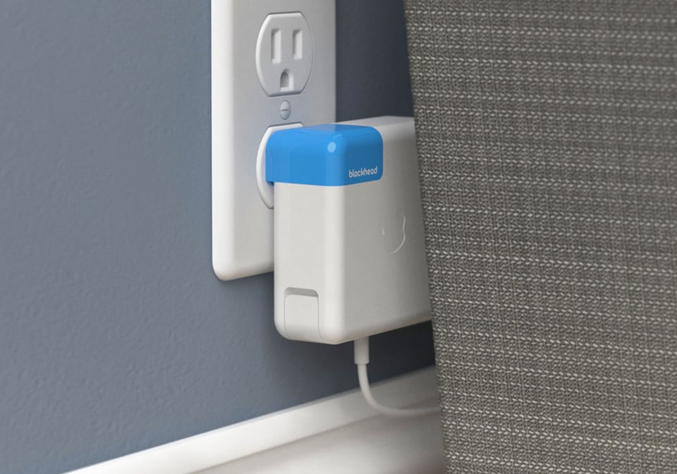 Blockhead Mac Charger Adapter