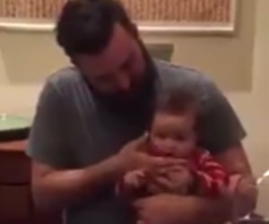 Dad and Baby Beatboxing