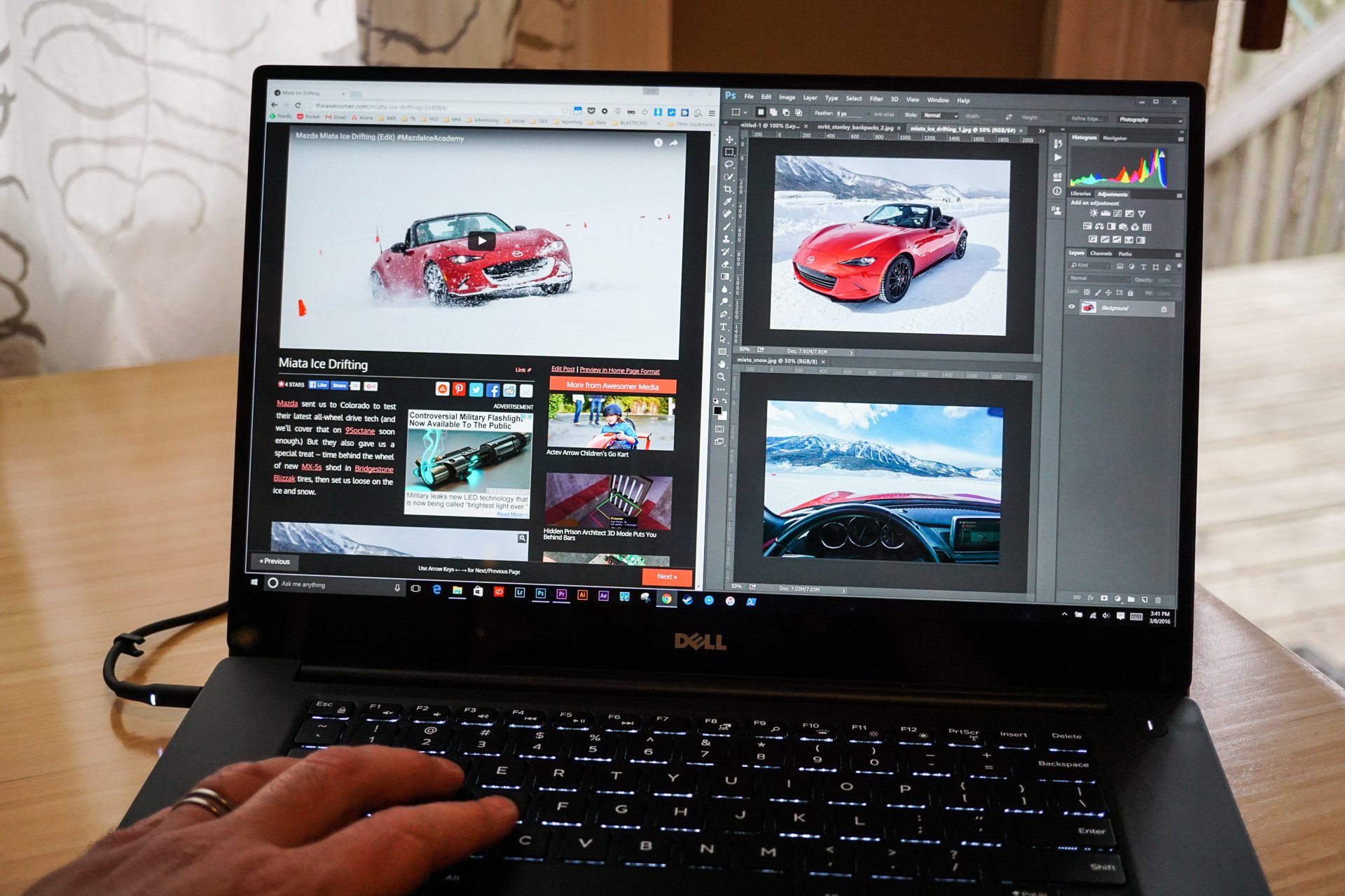 Dell XPS 15: Making Awesome(r) Things