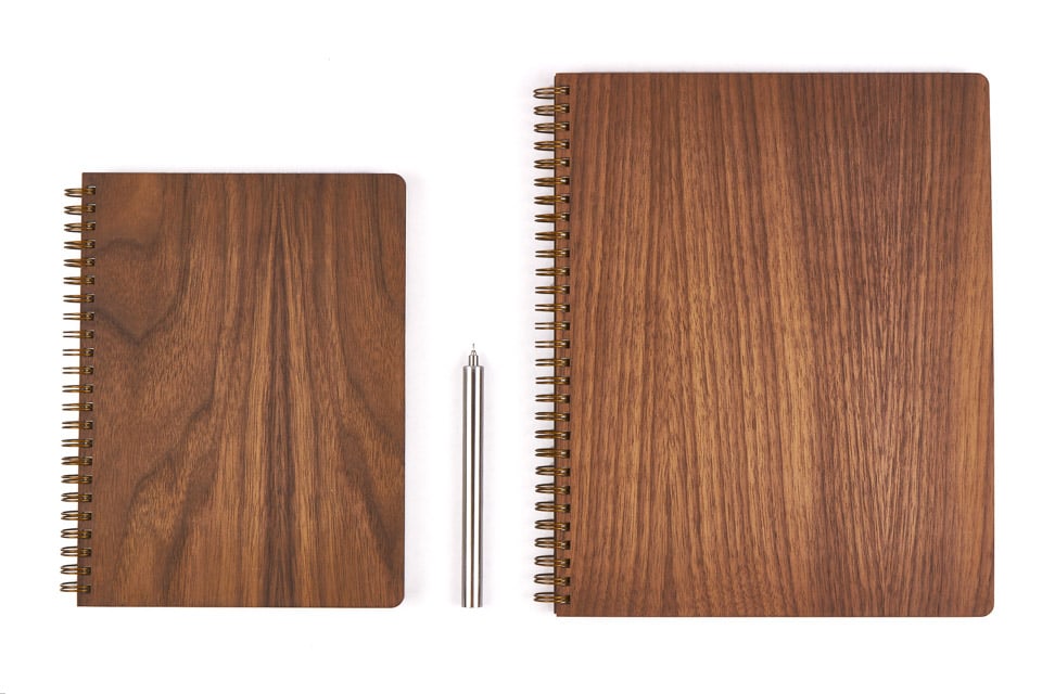 Pacific & West Wood Notebooks