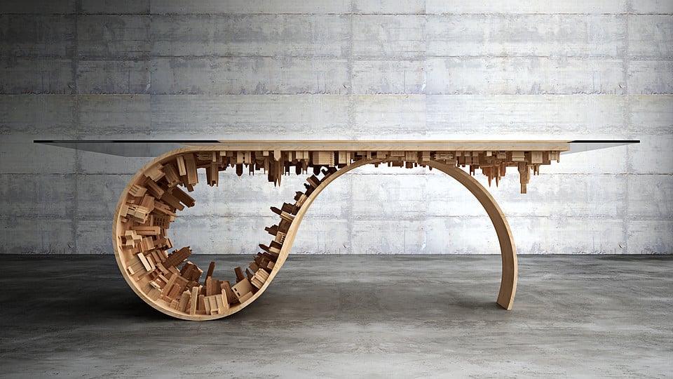 Wave City Dining Table