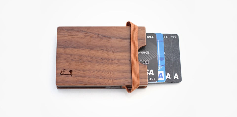 Deal: Slim Timber Wood Wallet